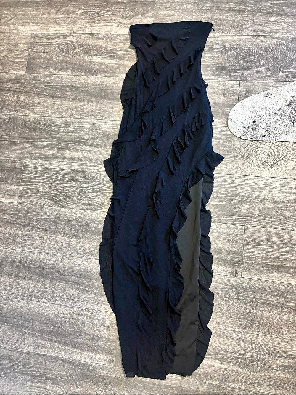 The Vintage Shop Ruffle Maxi Dress